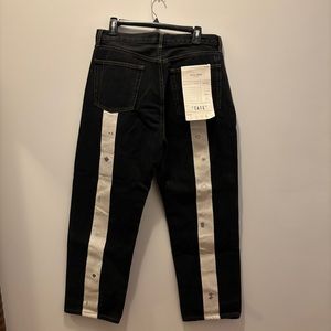 NWT Still Here New York Tate Jeans 32 in Washed Black